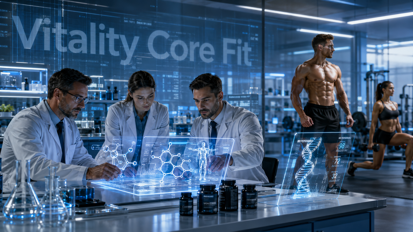 Vitality Core Fit wellness research and active lifestyle visual